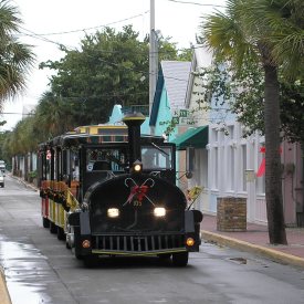 Conch Tour Train,Key West, Florida