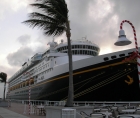 Disney Cruise Ship in Key West