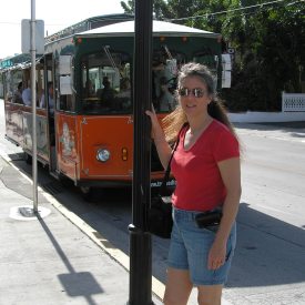 Old Town Trolley,Key West,Florida,Jackie