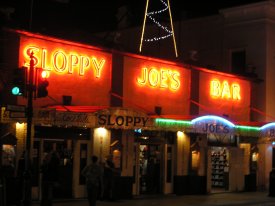 Sloppy Joe's Bar, 201 Duval Street, Key West,  Florida